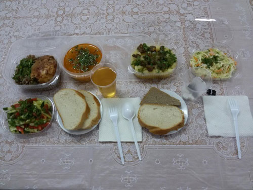 Колоритная палитра из блюд Дзержинский